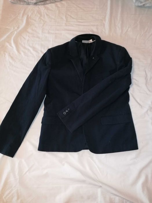 Sacou băieți 11 ani Bleumarin