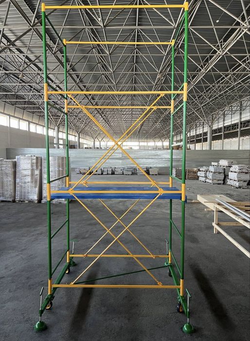 Изготовление вышек тур, лесов на колесах с поддонами, и ограждением