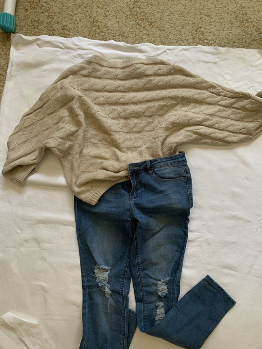 Пакет  джинсы+свитшот