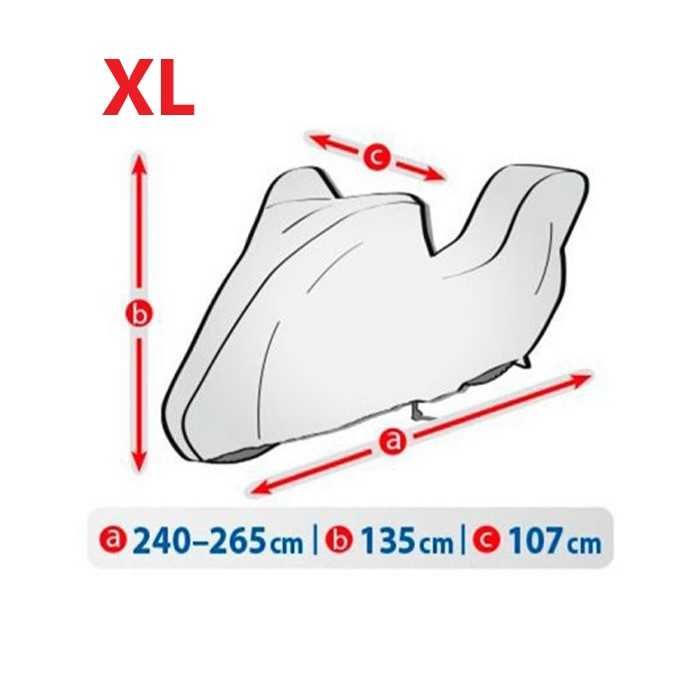 Покривало за мотор Automat, Kegel – Basic, Кутия, L и XL -size, Сив