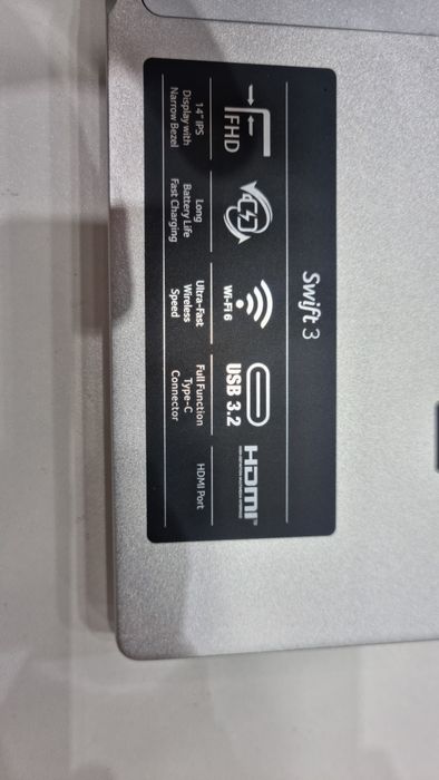 ACER SWIFT 3 ryzen 5