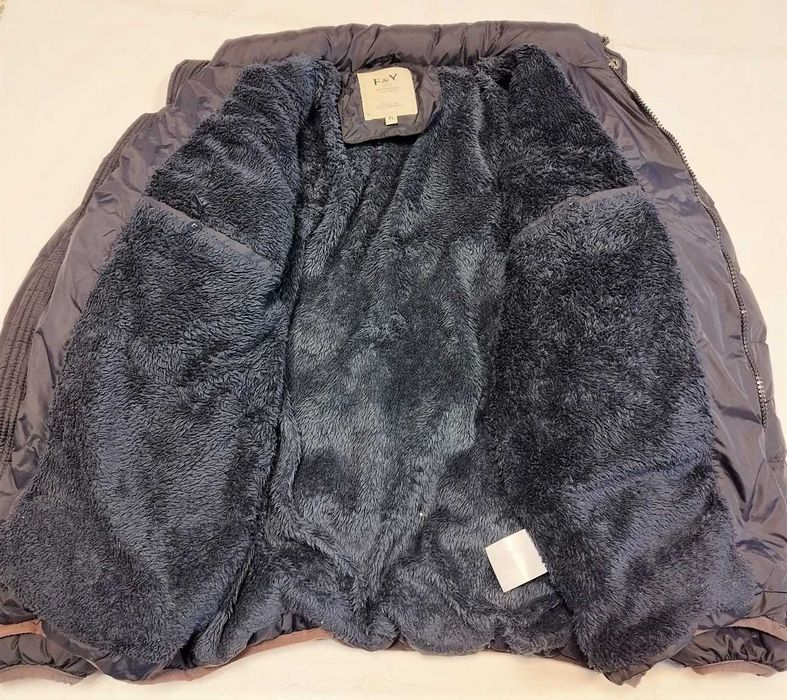 Мъжко пухкаво зимно яке с качулка, размер XL