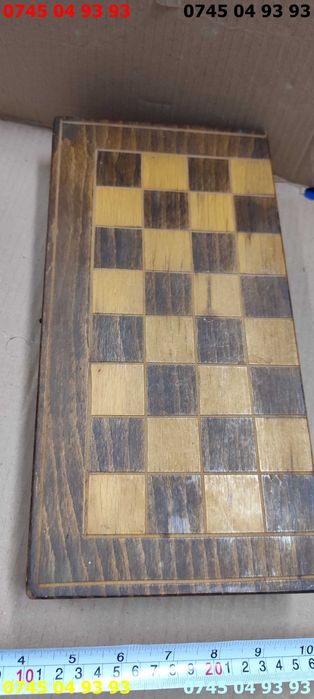 joc de sah Vintage 33x33 cm arata foarte bine
