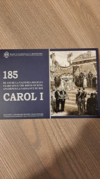 Bancnotă Aniversara 100 Lei Carol |