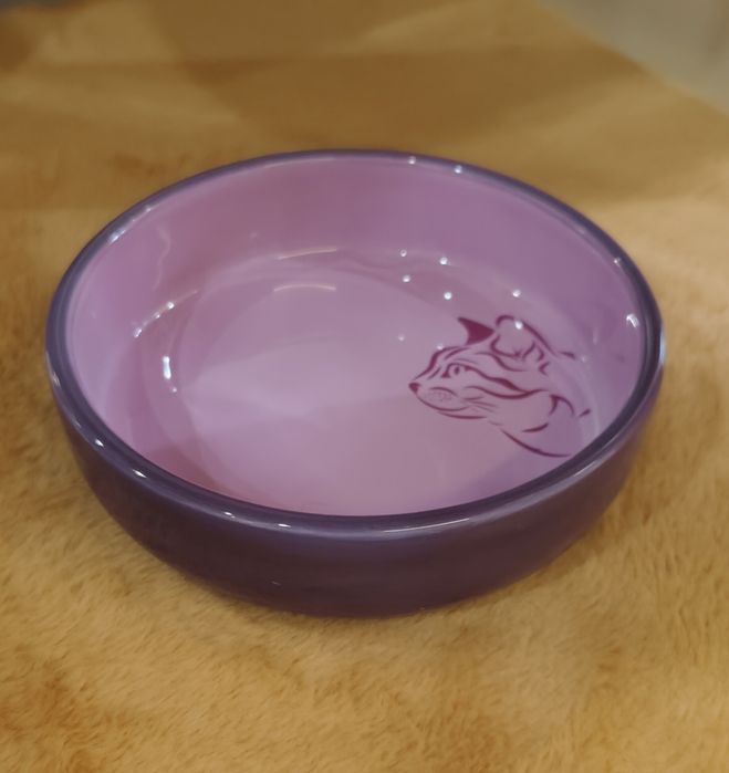 Керамическая миска для кошек ,миски