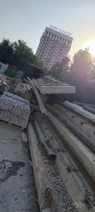 Рельсы шпалы для Башенного крана