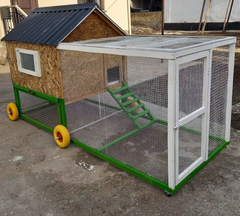 Мини курятник. Клетка