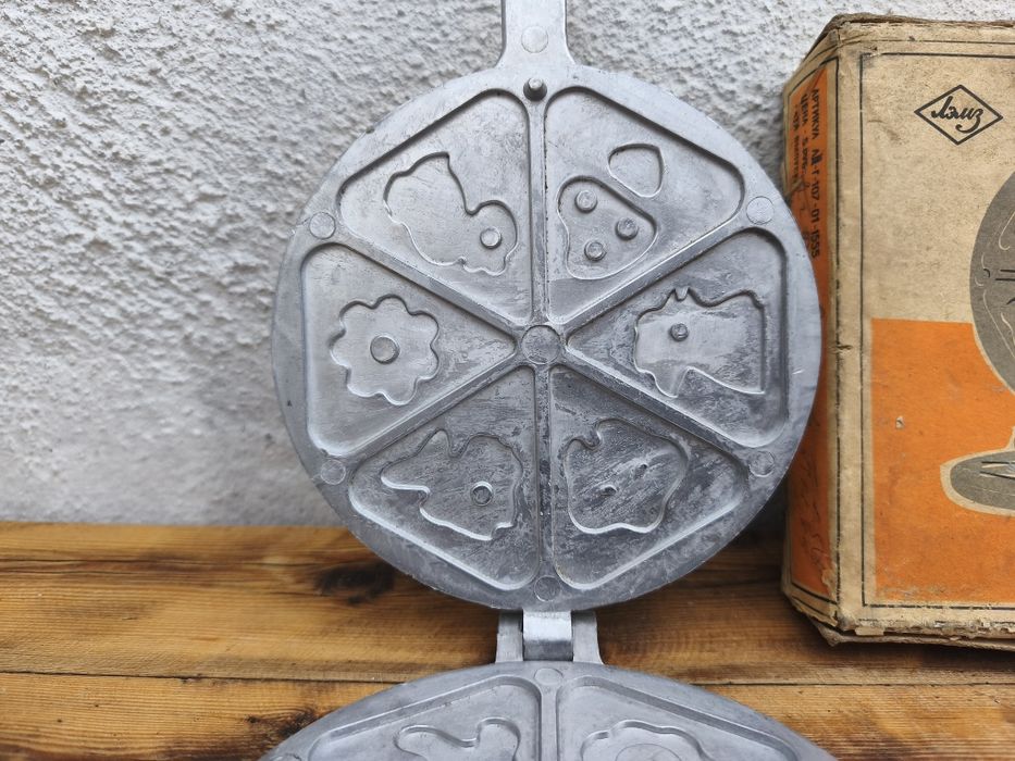 Руска плоча за гофрети / преса за сладки