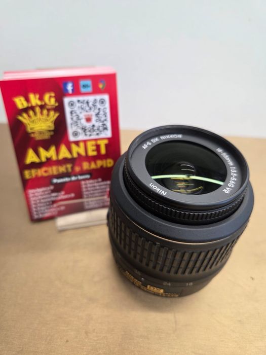 Nikon D3100 + obiectiv 18-55mm Amanet BKG
