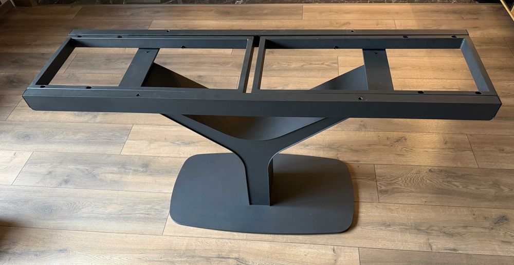 Разтегателна трапезна маса без плот 160/90/76