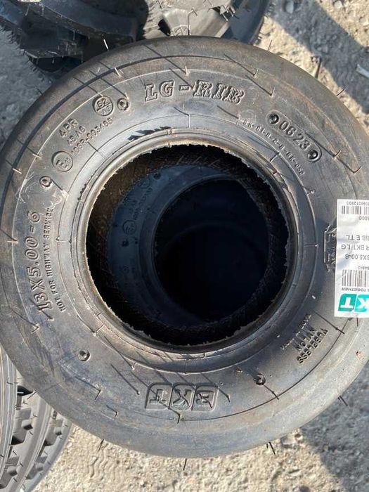 Marca BKT 13x5.00-6 cauciucuri noi pentru tractor de gazon