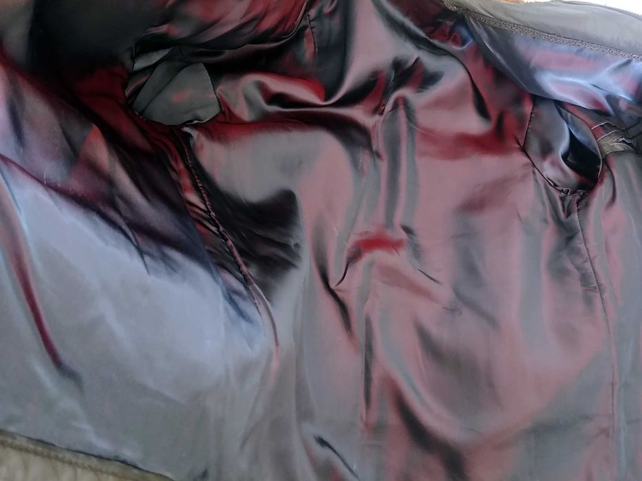 Дамско палто от естествен еленски косъм и телешки бокс