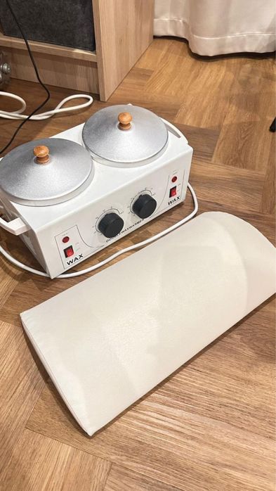 Воскоплав и подушечка полувалик