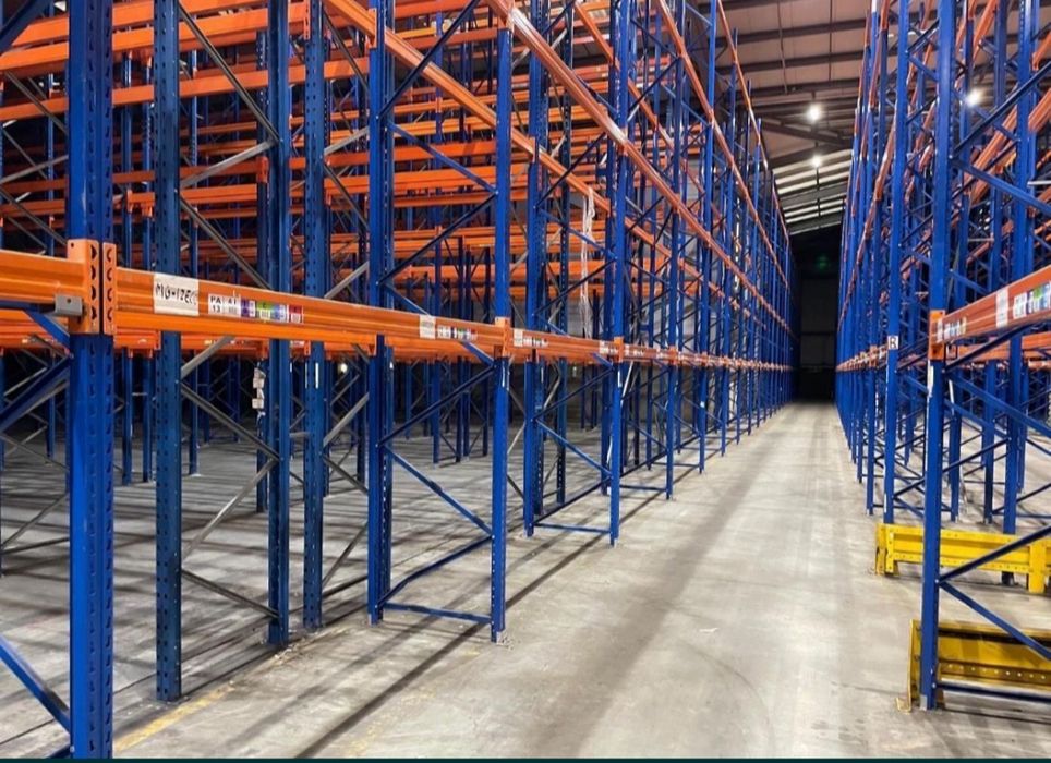 Rafturi metalice pentru euro paleti