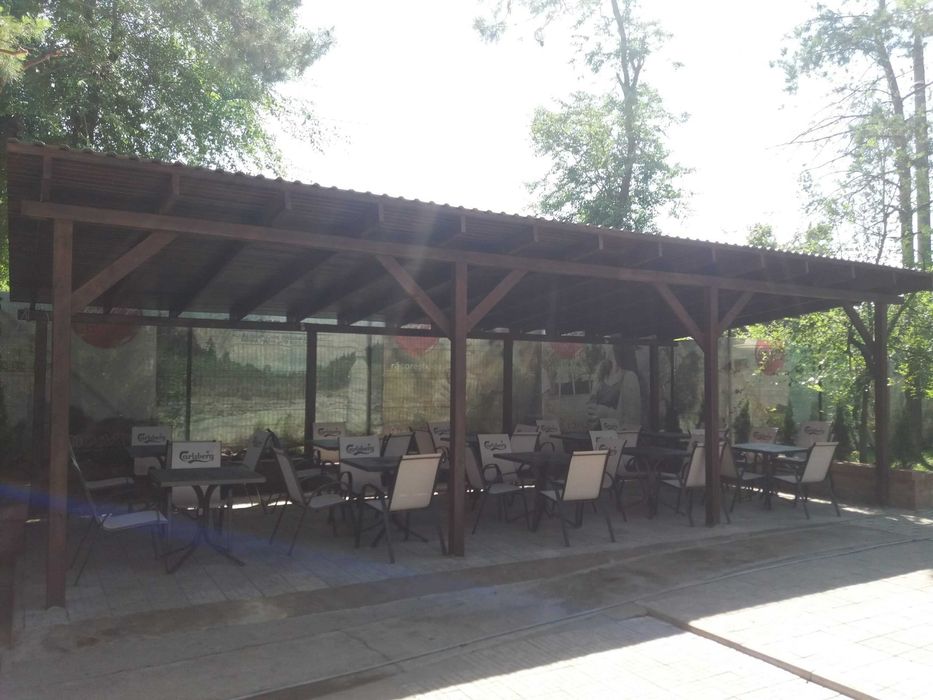 Terase, Foisoare, Cabana stil A-Frame si Case din structura de lemn