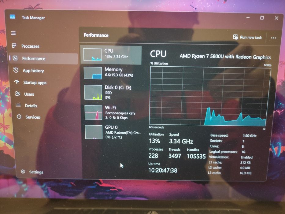 HP Probook 435 x360 g8 | AMD Ryzen 7 5800U