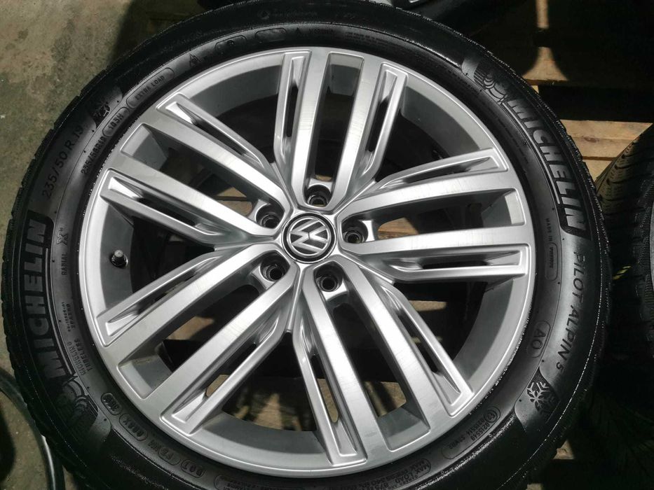 Jante Originale VW Tiguan R.19 cu anvelope de iarna