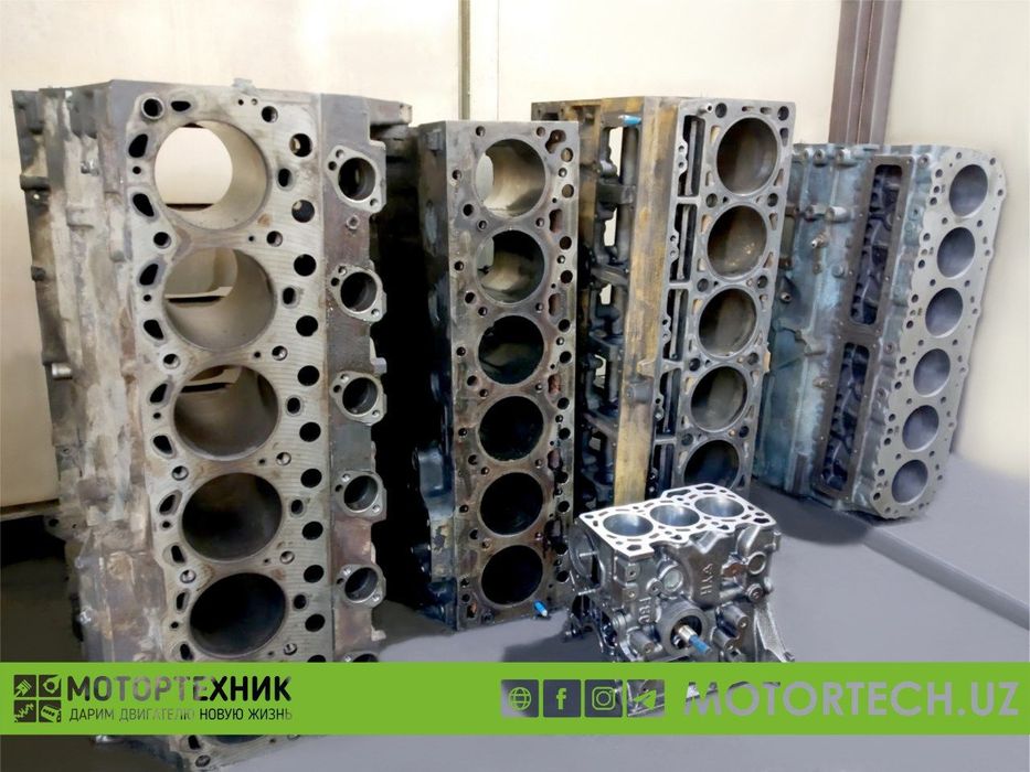 Расточка блока, шлифовка блока, ремонт моторов
