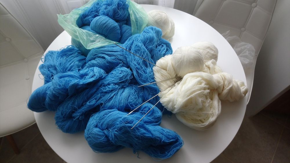 Vând ață, ghemuri macrame