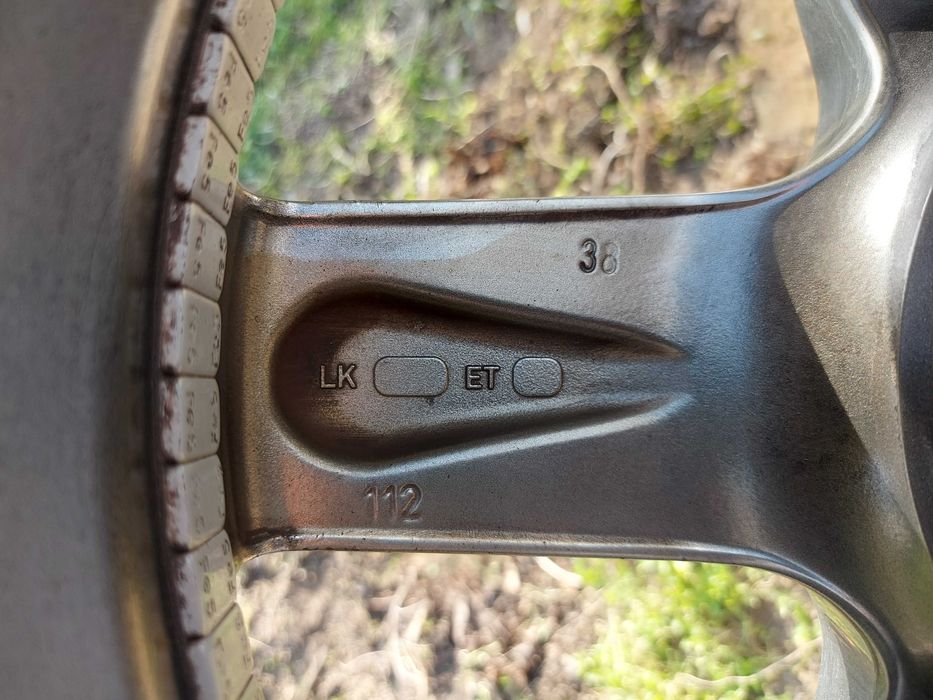 Джанти 17"/7J/5x112/ЕТ38 със зимни гуми Hankook 225/45 R17 – комплект