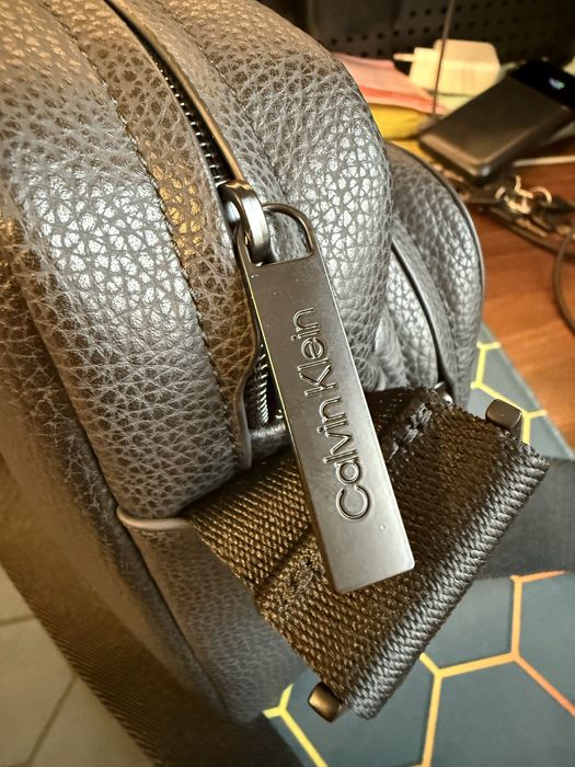 Барсетка Calvin Klein. Кожа, оригинал