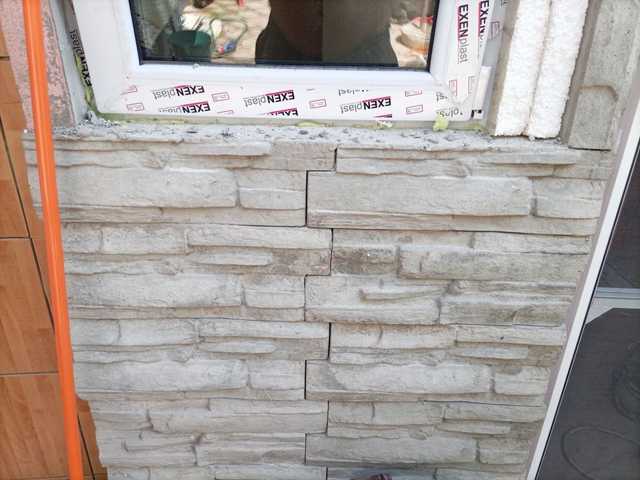 Piatră decorativă gri