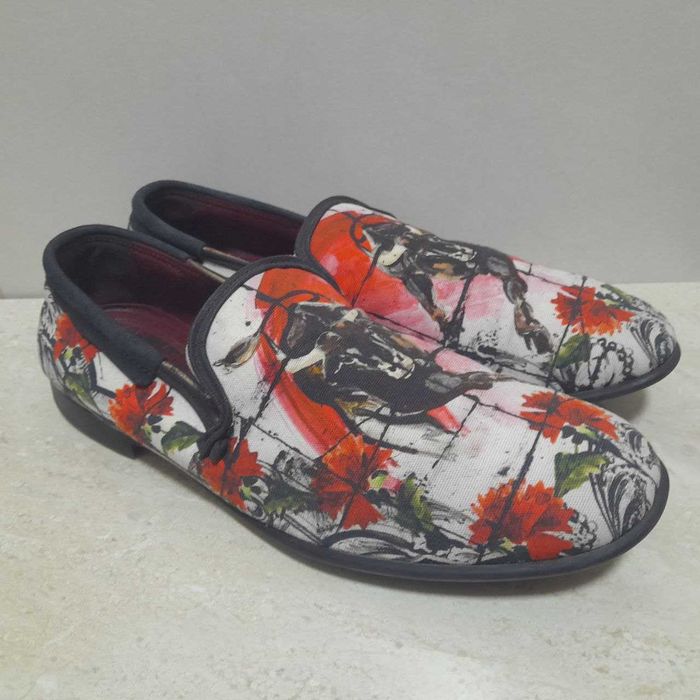 Dolce & Gabbana Majolica Slippers / Слипоны лоферы 40-41р