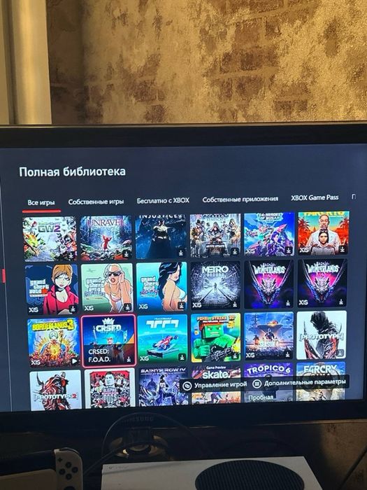 Xbox series s с 2 джойстиками