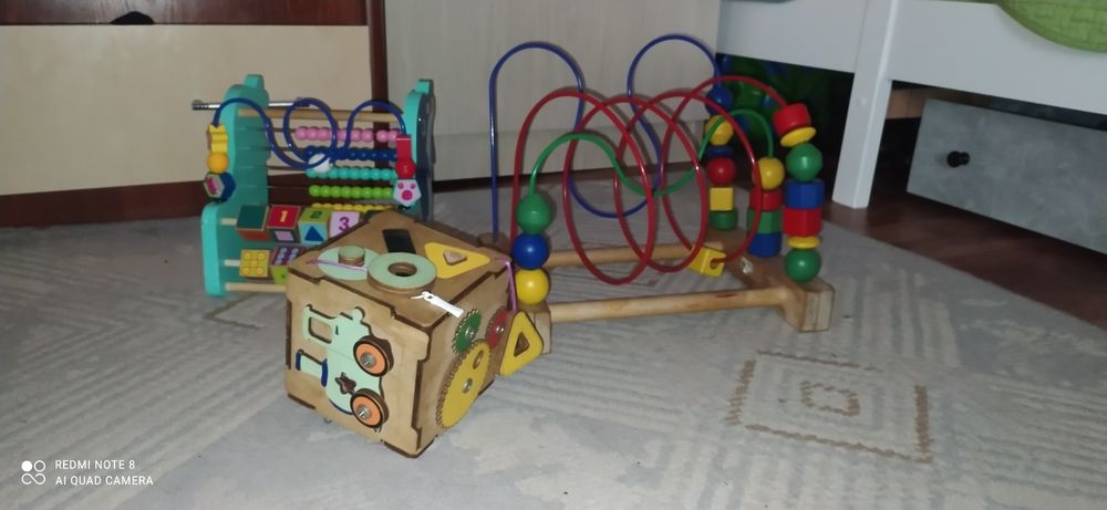 Деревянные развивающие игрушки
