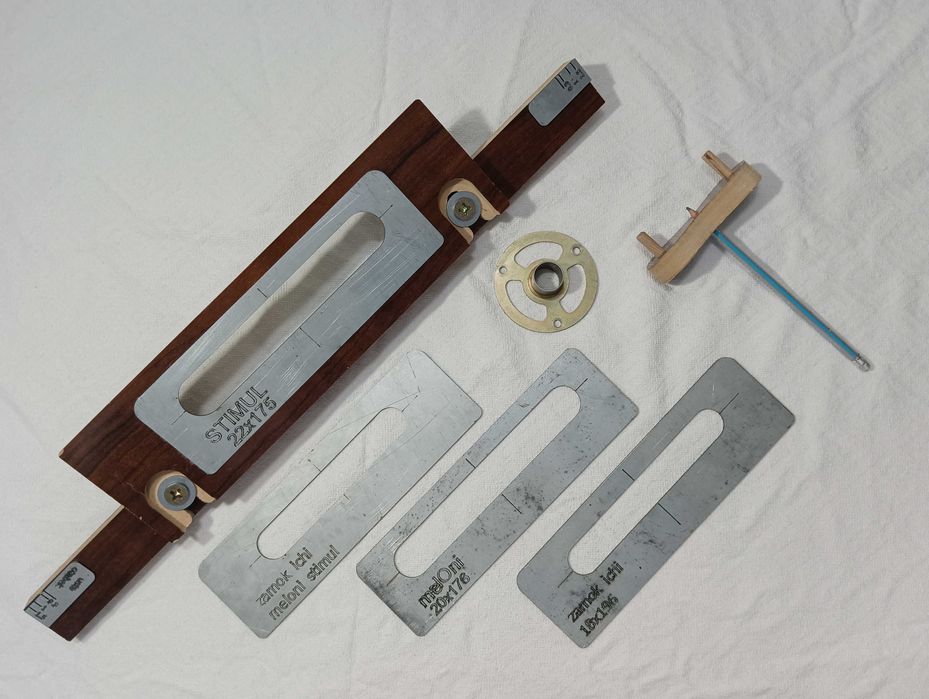 Шаблон/Кондуктор Для Врезки Замков и Дверных Петель и вставки