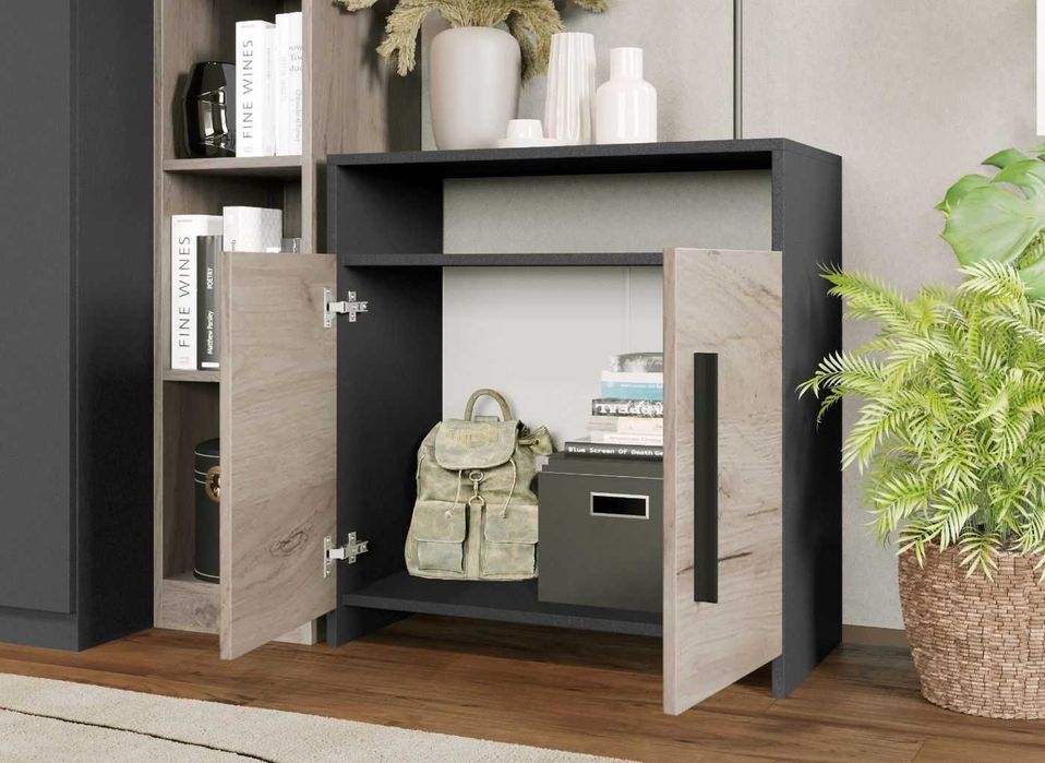 Set Dormitor Gri Noce C2 - Transport Gratuit in 4-10 zile