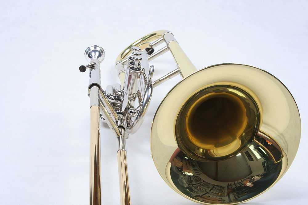 Trombon Bb 3 pistoane detasabil & culisa Karl Glaser