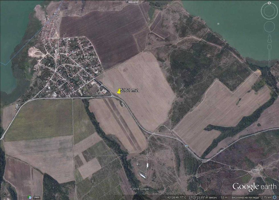 УПИ в Бургас, Горно Езерово; площ-5160 кв. м