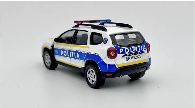NOREV DACIA DUSTER “Poliția” machetă auto scara 1:43 (10cm)