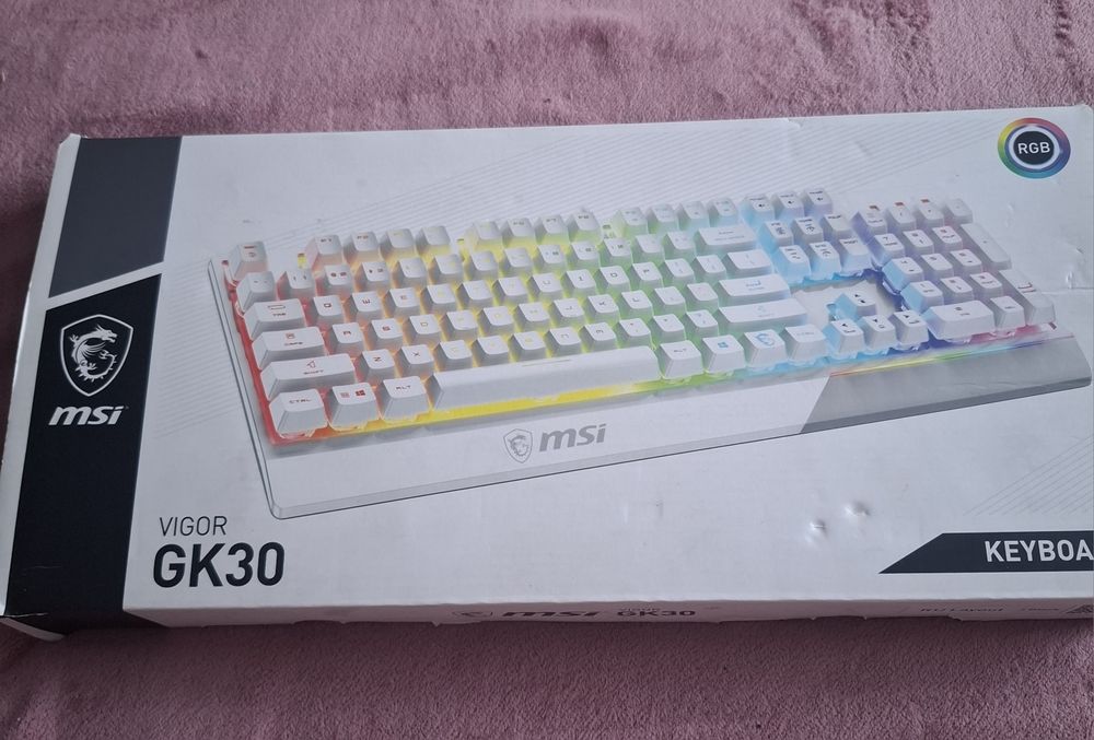 Продам клавиатуру на компьютер msi GK30