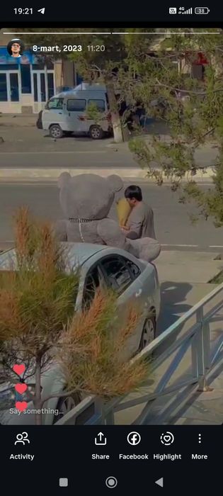 Ayiq srochna sotiladi 500 oʻtib beraman