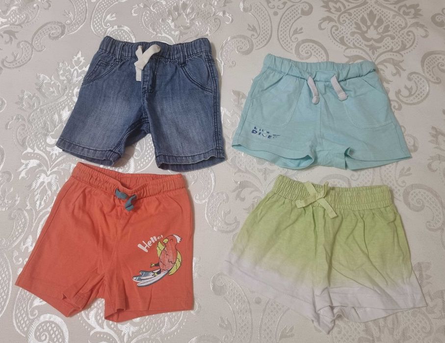 Лот летни дрехи за момче, 74 размер (12 броя)