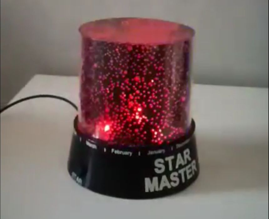 Нощна лампа+проектор Star Master