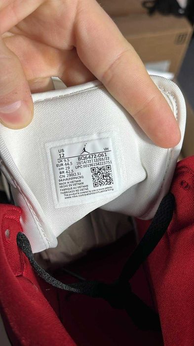 Jordan 1 mid panda gym red
