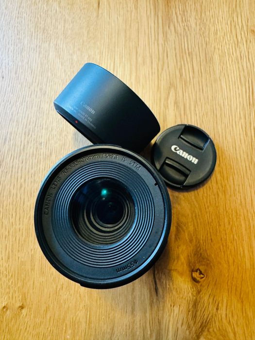 Canon RF-S 55-210mm F5-7.1 IS STM 
Obiectivul arată și f