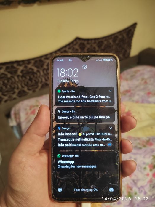 Vand Xiaomi redmi note 8 pro