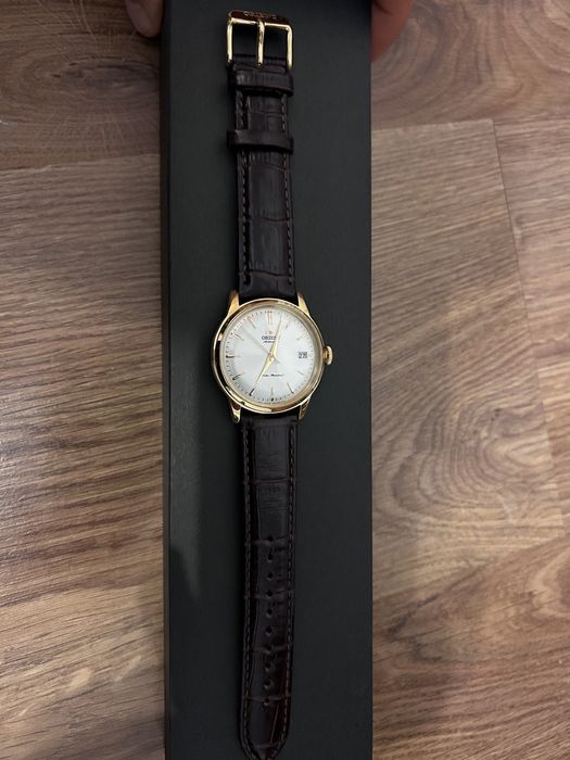 Ceas Orient Bambino 38 mm gold