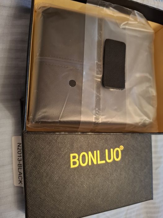 Portofel barbatesc BONLUO din piele naturala