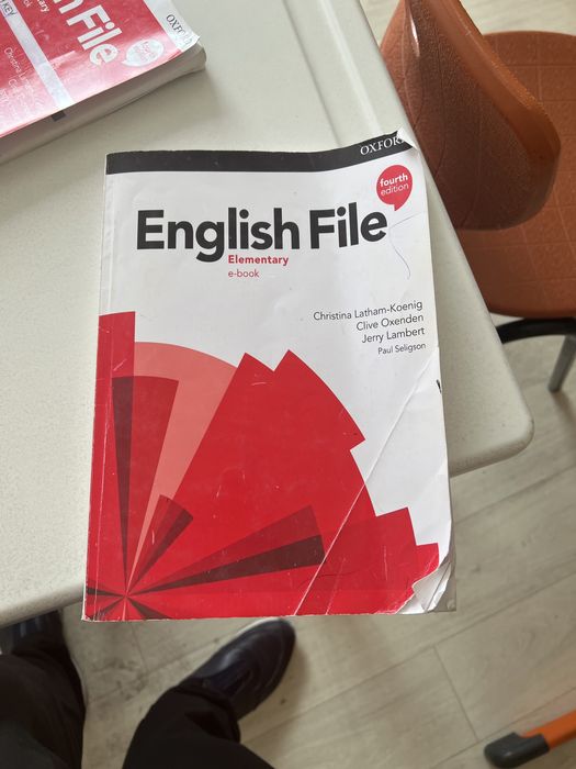 Elementry book  жазылган