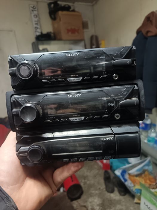 Магнитола Sony процессорная