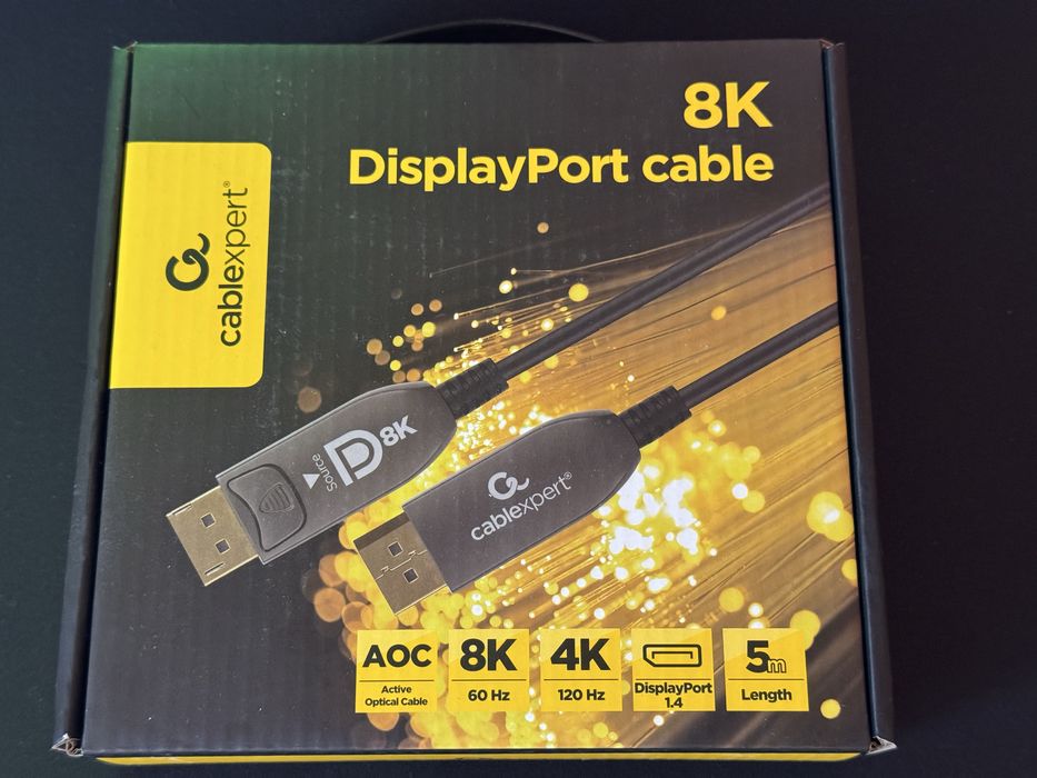 Cablu DisplayPort 8K AOC CableXpert 5m