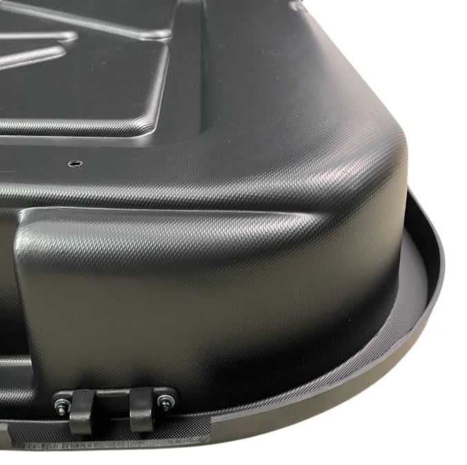Автобокс Junior Easy 145x94x40cm с 85mm крепежи,с ключ,420 литра черен