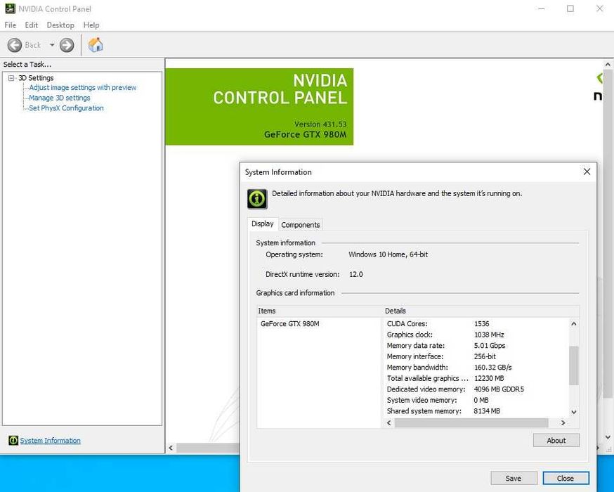 Dell Alienware 17 R2  i7, 16 GB ram, Nvidia Gtx 980,1xssd128gb,1xhdd2T