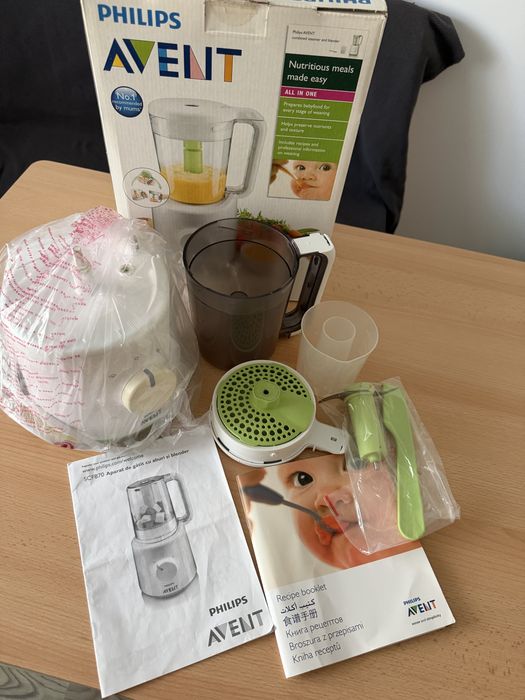 Aparat de gatit cu aburi si blender Philips Avent