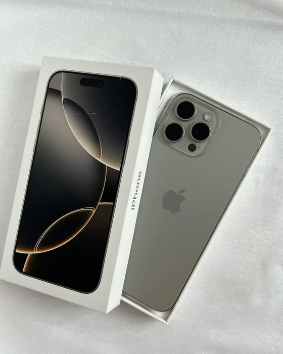 Продам iphone 16 Pro Max.  1 TB. Серый ( в иделе)
